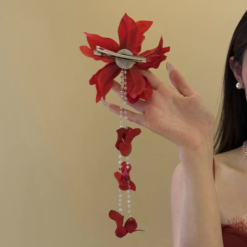 Supply Florist - Hot Sale Flower Duckbill Clip Simulation