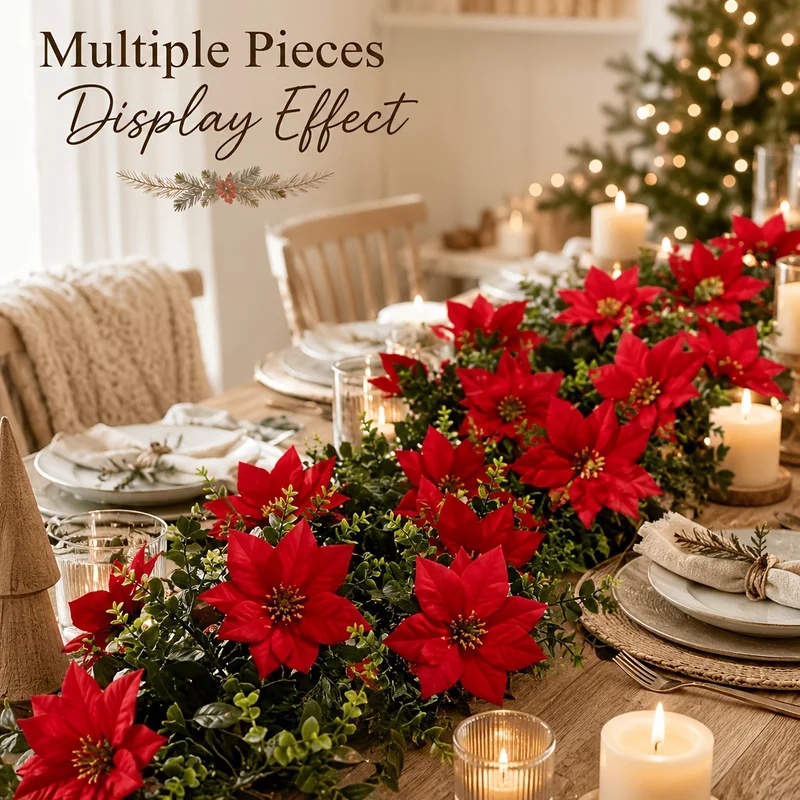 1/2Pcs Artificial Christmas Ga - Eucalyptus Preserved recension och pris
