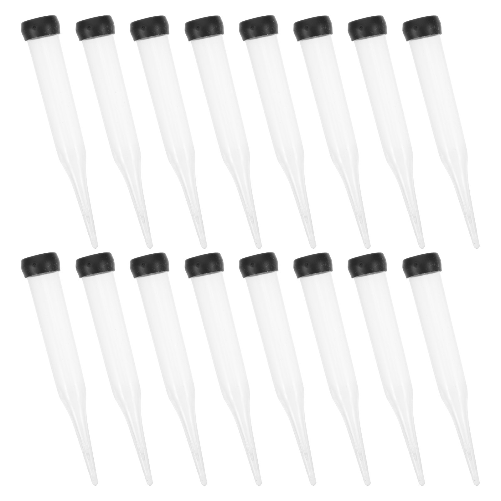 50Pcs Clear Plastic Water Tube - Florist Flower Supply recension och pris