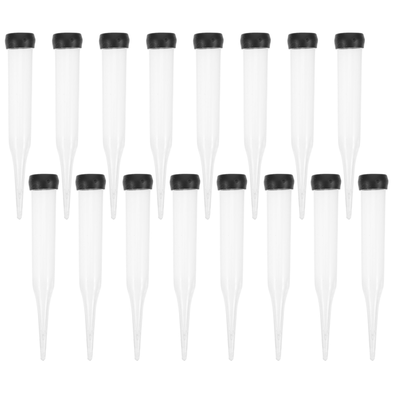 50Pcs Clear Plastic Water Tube - Florist Flower Supply recension och pris