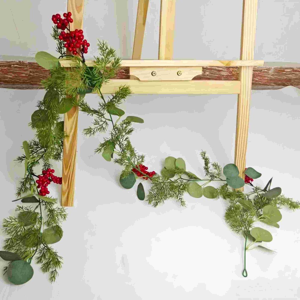5.9-Foot Length Christmas Garl - Eucalyptus Preserved recension och pris