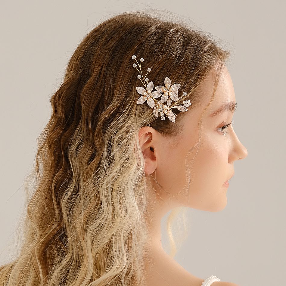 Handmade Pearl Flower Hair Cli - Supply Florist recension och pris