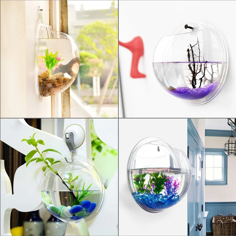 Transparent acrylic hanging wa - Florist Supply Vases recension och pris